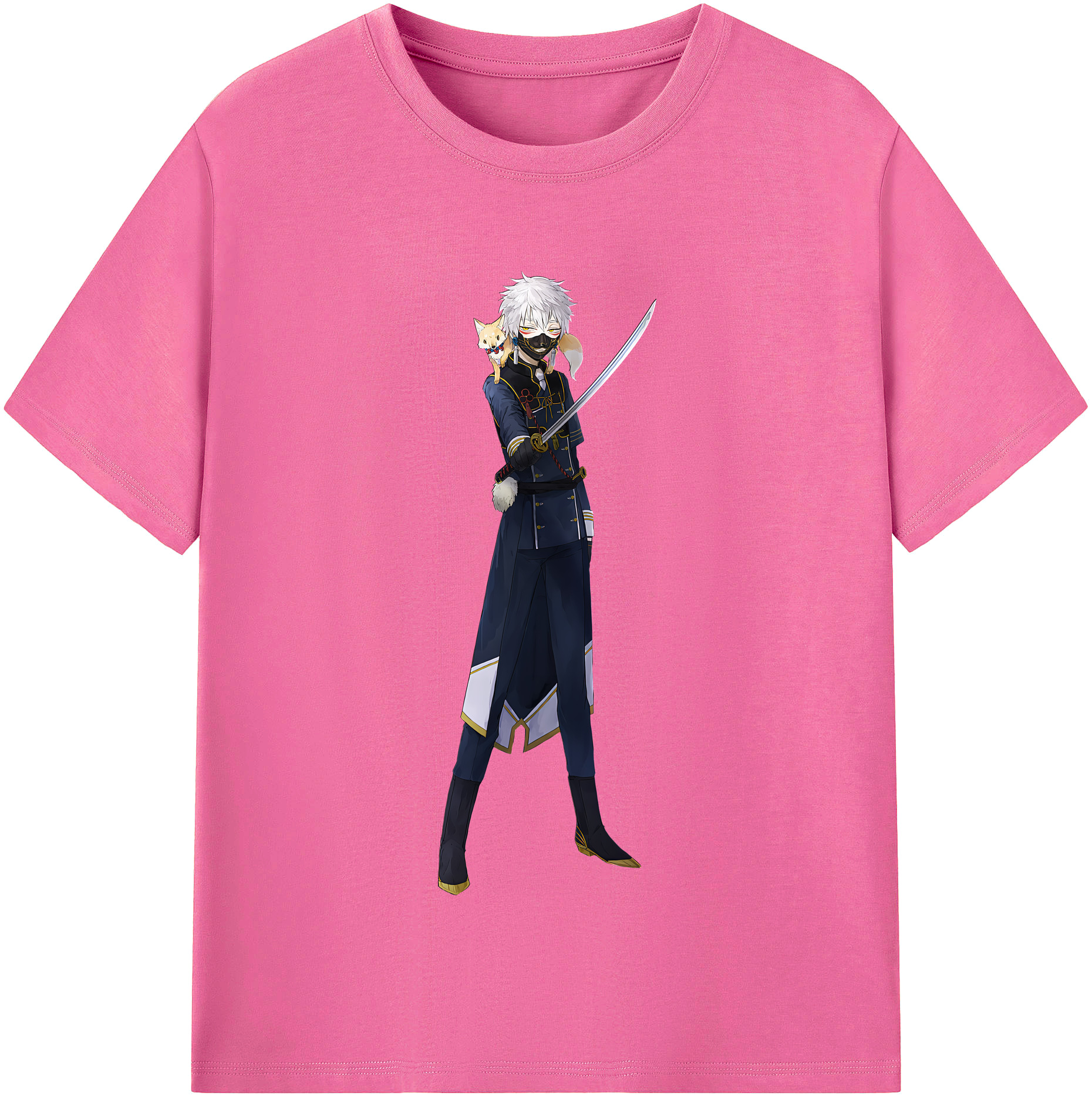 （画像用） 刀剣乱舞 Touken Ranbu レディースカジュアルプリントTシャツ（綿100％）